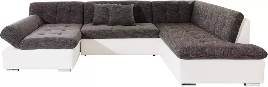 TRENDMANUFAKTUR Zithoek Reggae modern en comfortabel actuele materiaalcombinatie U-vorm - Foto 7