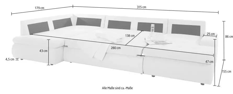 TRENDMANUFAKTUR Zithoek Indie II geweldige afwerking comfortabel en aangenaam om op te zitten - Foto 2