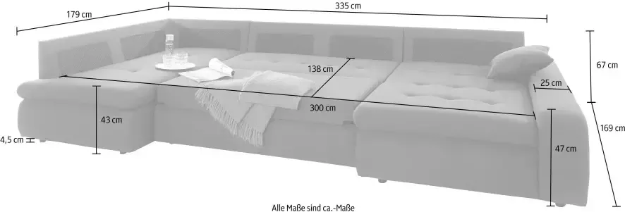 TRENDMANUFAKTUR Zithoek Indie II geweldige afwerking comfortabel en aangenaam om op te zitten - Foto 4