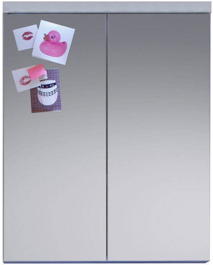 Trendteam smart living Badmeubelcombinatie Nightlife wit hoogglans 2-delig 65 x 185 cm - Foto 5