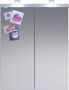 Trendteam smart living badkamer 2-delige set combinatie Set One 60 x 172 x 34 cm in corpus eiken San Remo light (Ref.) front wit hoogglans met veel opbergruimte - Thumbnail 9