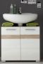 Trendteam smart living SetOne badkamer E met spiegelkast decor licht eiken wit hoogglans - Thumbnail 2