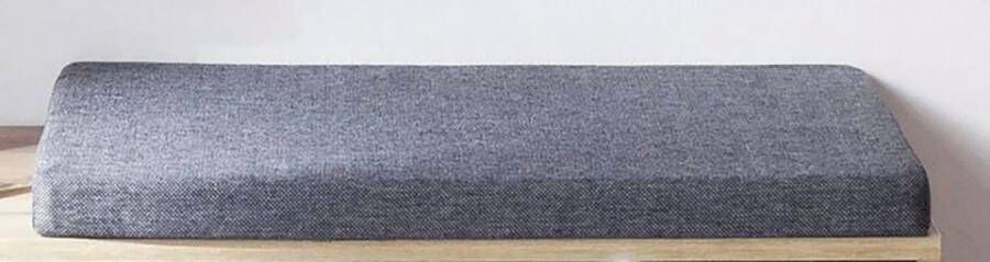INOSIGN Bankkussen Avena grijs zitkussen 49 x 32 cm rechthoekig bekleding: 100% polypropyleen (1 stuk) - Foto 3