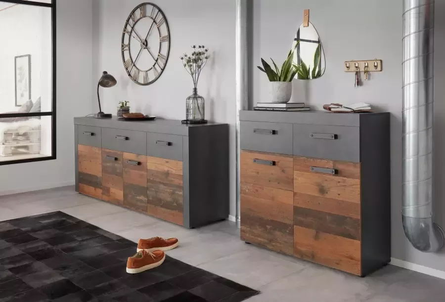 INOSIGN Dressoir Indy moderne industriële stijl - Foto 1