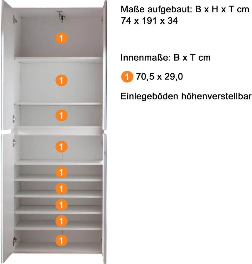 INOSIGN Halmeubelset Malcesine (3-delig) - Foto 2