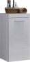 Trendteam smart living Devon hangkast wandkast 35 x 68 x 33 cm wit hoogglans wit met veel opbergruimte - Thumbnail 5