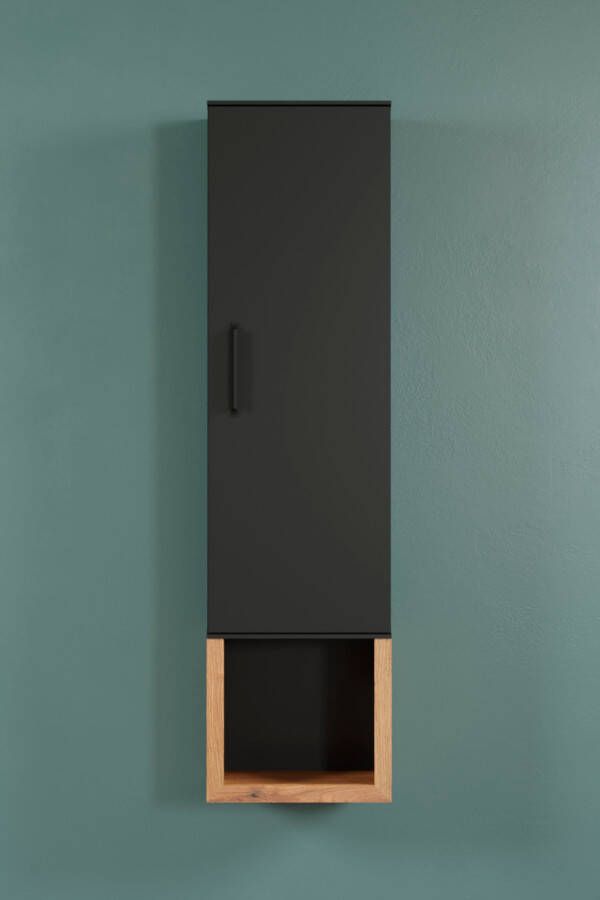 INOSIGN Hangend kastje Premont ca. 35 cm breed tweekleurige kast modern eiken wandbevestiging (1 stuk) - Foto 2