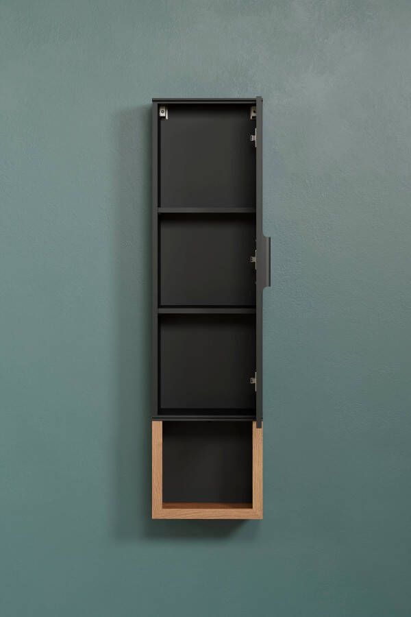 INOSIGN Hangend kastje Premont ca. 35 cm breed tweekleurige kast modern eiken wandbevestiging (1 stuk) - Foto 3