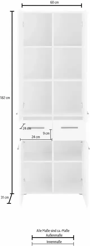 INOSIGN Hoge kast Skin - Foto 7