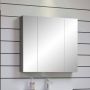 Trendteam smart living spiegelkast hout front: wit hoogglans Body: gerookt zilver 80 x 63 x 16 cm - Thumbnail 7