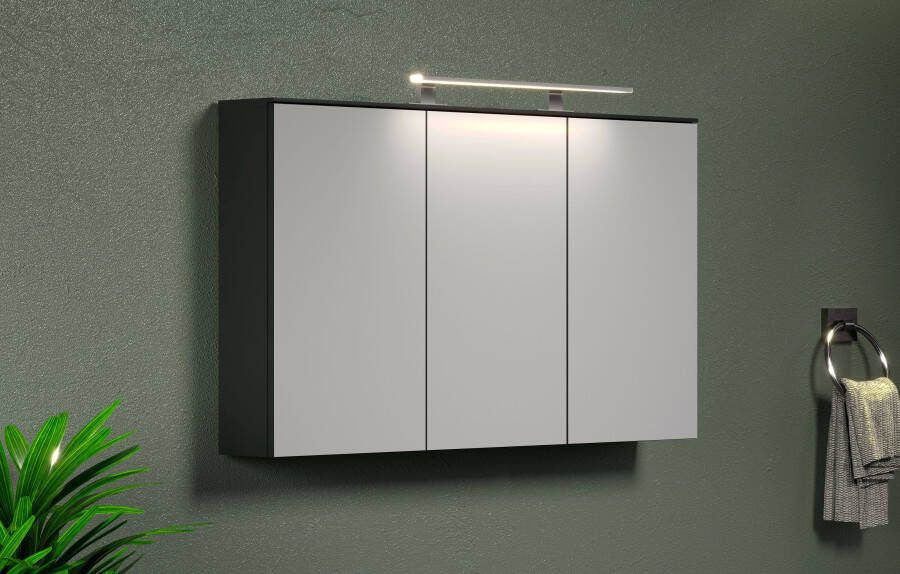 INOSIGN Spiegelkast Premont 120 cm breed 70 cm hoog spiegelkast deuren met soft-closetechniek (1 stuk) - Foto 5