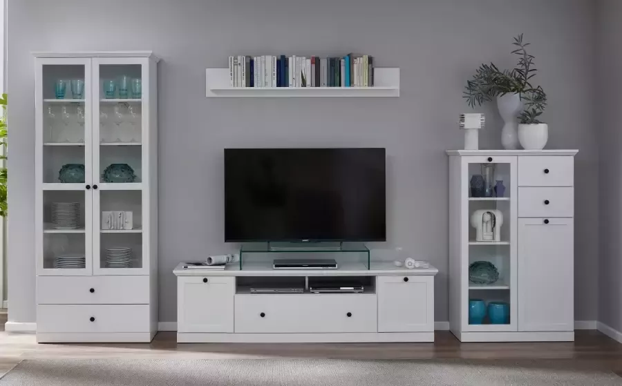 Home affaire Tv-meubel Baxter tijdloze landelijke stijl verlichting optioneel - Foto 3
