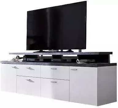 INOSIGN Tv-meubel Mood Lowboard met TV-opzetstuk Voor televisies tot 60 inch (2 stuks) - Foto 8