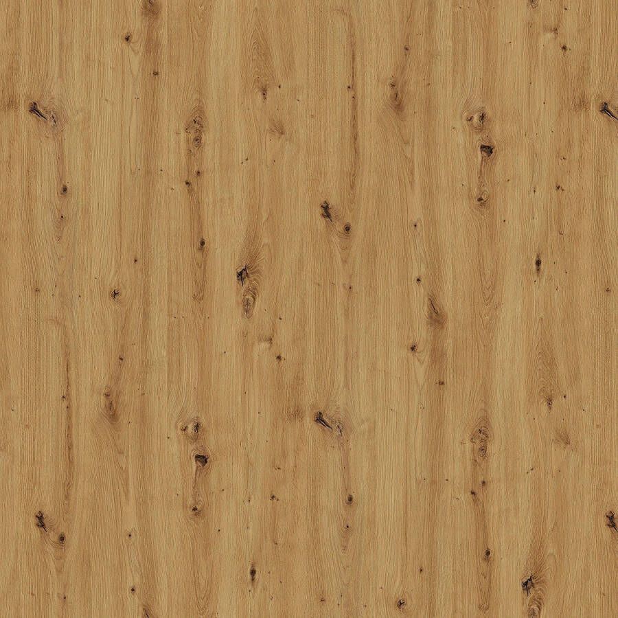 Places of Style Wastafelonderkast Tarragona Breedte 69 cm staand mat wastafelonderkast bruine hout-look wit (1 stuk) - Foto 5