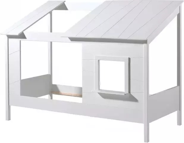 Vipack Housebed Huisbed Met Open Dak 90 x 200 cm + Venster En Bedlade - Foto 4