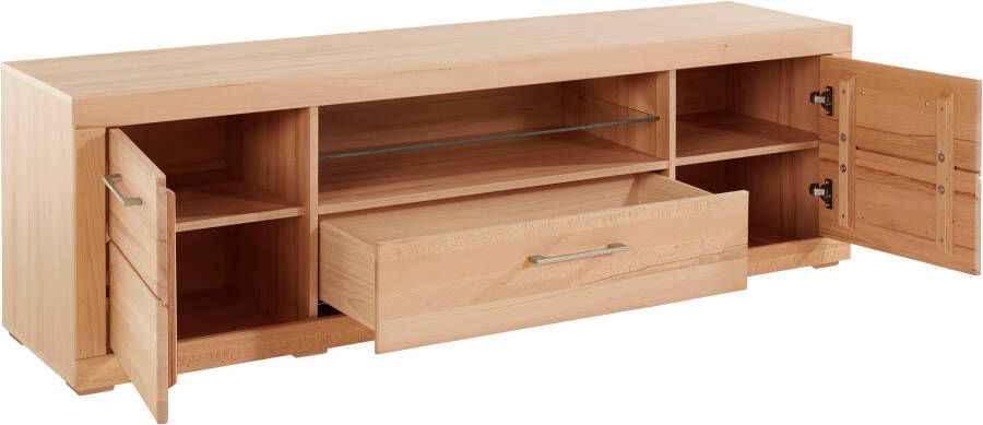 VOGL Möbelfabrik Tv-meubel 1237 Massief houten front breedte ca. 171 cm met soft-close functie - Foto 5