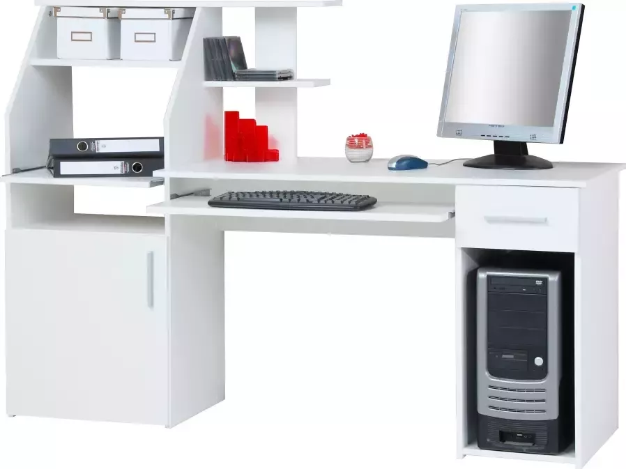 VOGL Möbelfabrik Bureau Don met uittrekplank voor het toetsenbord made in germany - Foto 3