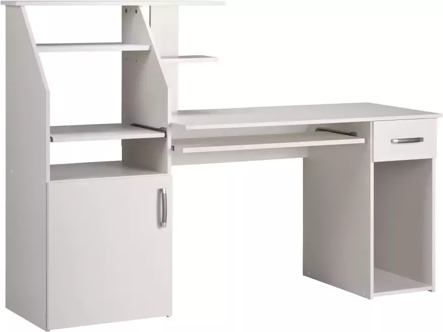 VOGL Möbelfabrik Bureau Don met uittrekplank voor het toetsenbord made in germany - Foto 4