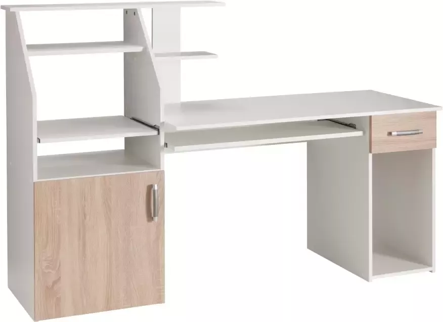 VOGL Möbelfabrik Bureau Don met uittrekplank voor het toetsenbord made in germany - Foto 6