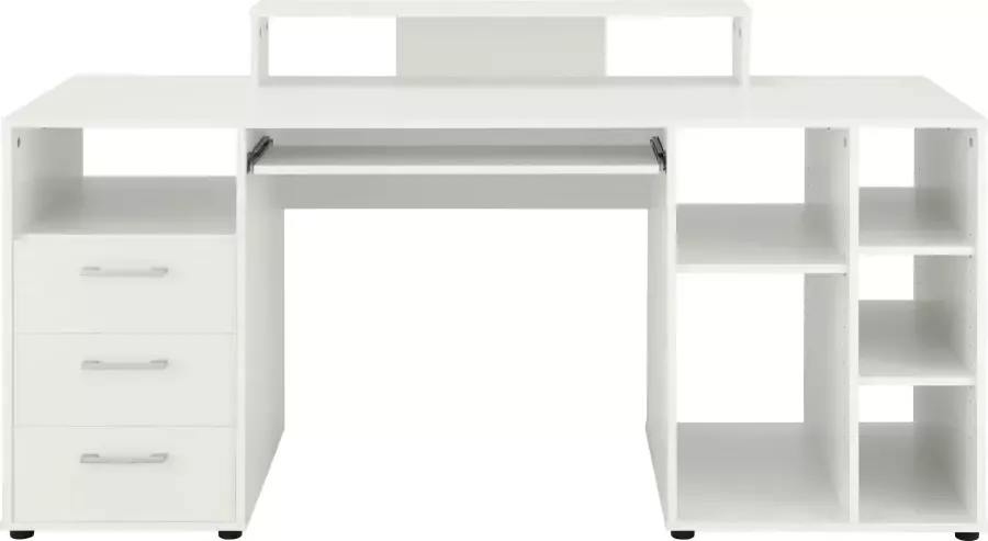 VOGL Möbelfabrik Bureau Timra Toetsenbordlade opzetstuk & torenvak breedte 160 cm Made in Germany - Foto 8