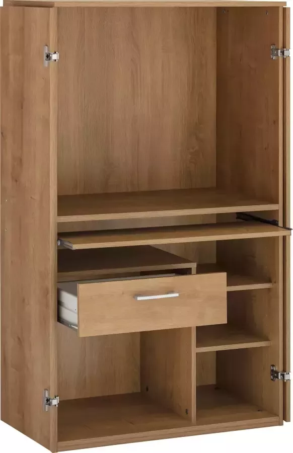 VOGL Möbelfabrik Pc-kast Nick Secretaire afmetingen 80 x 50 x 138 cm Made in Germany - Foto 7
