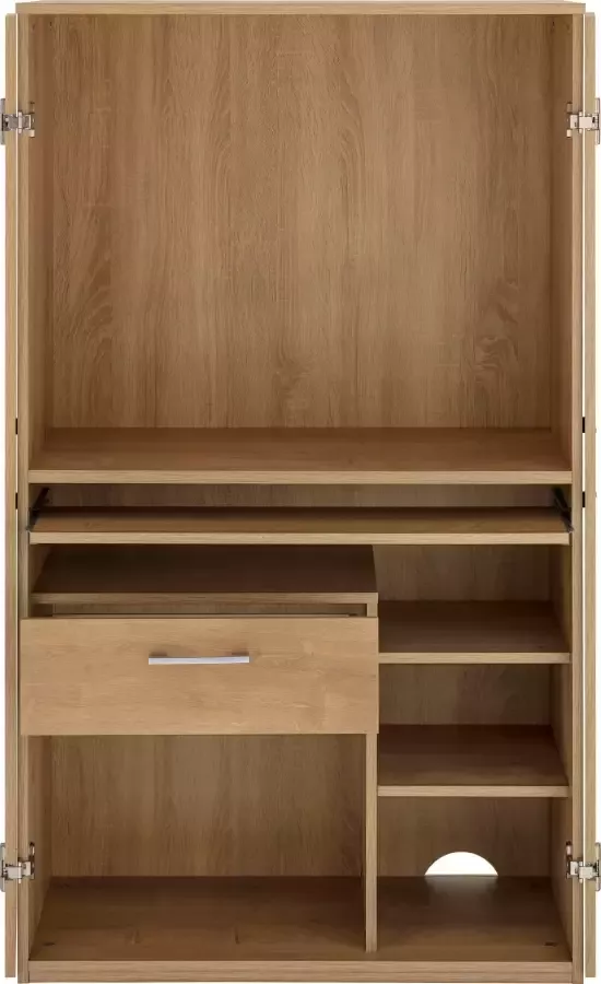 VOGL Möbelfabrik Pc-kast Nick Secretaire afmetingen 80 x 50 x 138 cm Made in Germany - Foto 8