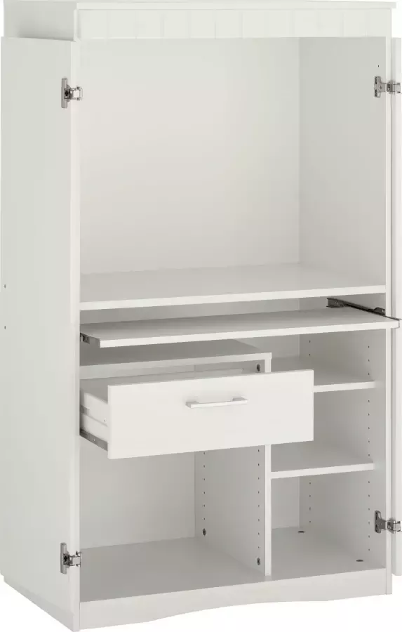 VOGL Möbelfabrik Secretaire Niklas PC-kast thuiskantoor afmetingen 80 x 50 x 138 cm Made in Germany - Foto 6
