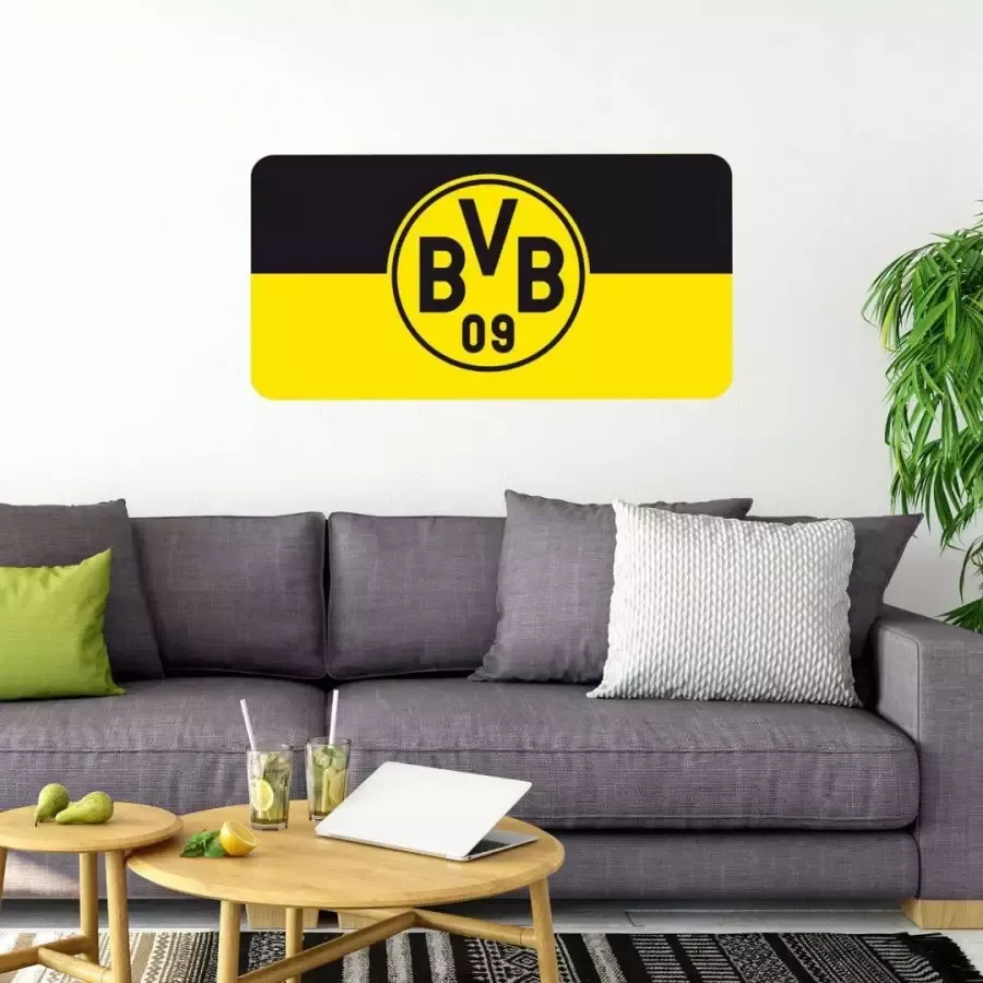 Wall-Art Wandfolie Borussia Dortmund banner zelfklevend verwijderbaar (1 stuk) - Foto 1