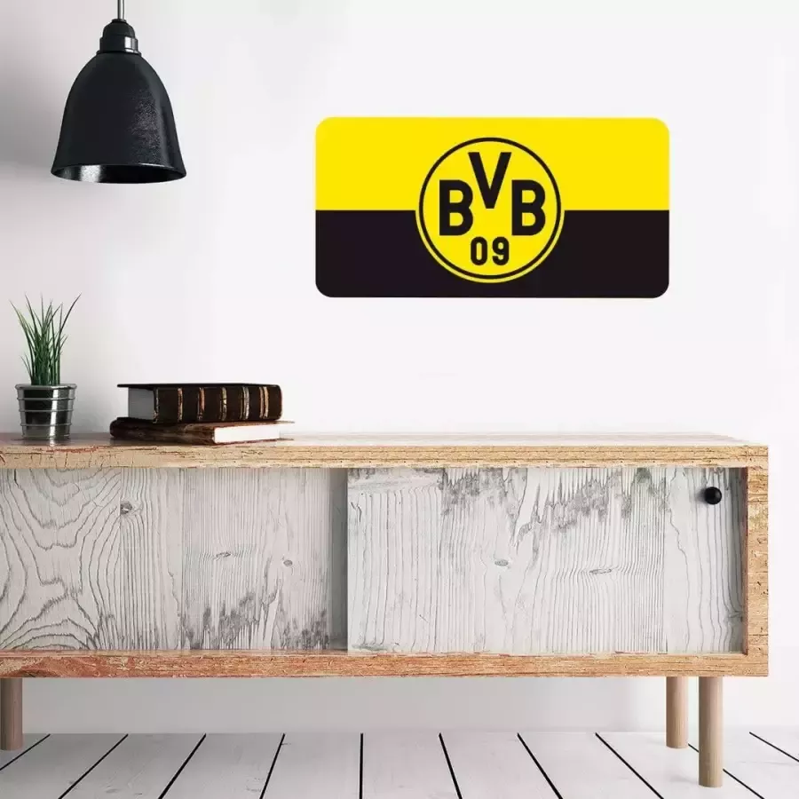Wall-Art Wandfolie Borussia Dortmund banner geel (1 stuk) - Foto 1