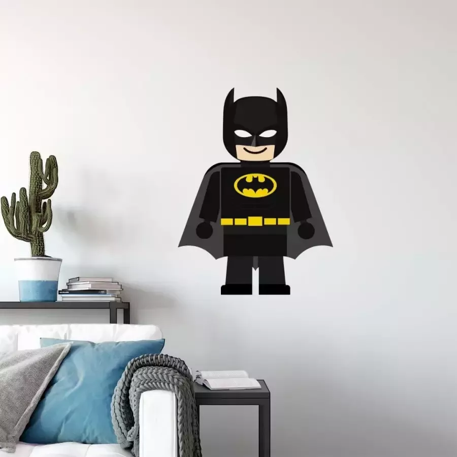 Wall-Art Wandfolie Speelfiguur Super Hero Batman (1 stuk)