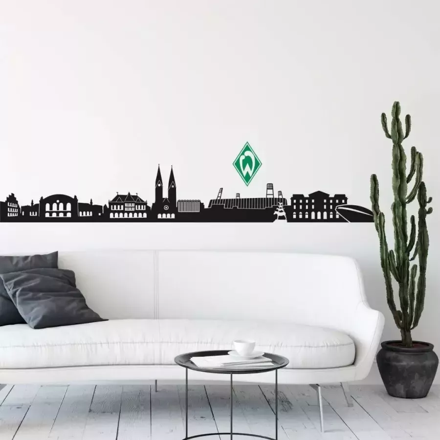 Wall-Art Wandfolie Voetbal Werder Bremen logo (1 stuk) - Foto 1