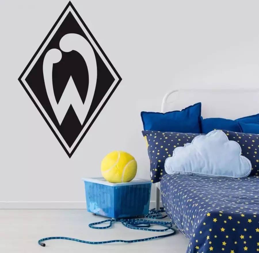 Wall-Art Wandfolie Voetbal Werder Bremen logo (1 stuk) - Foto 1