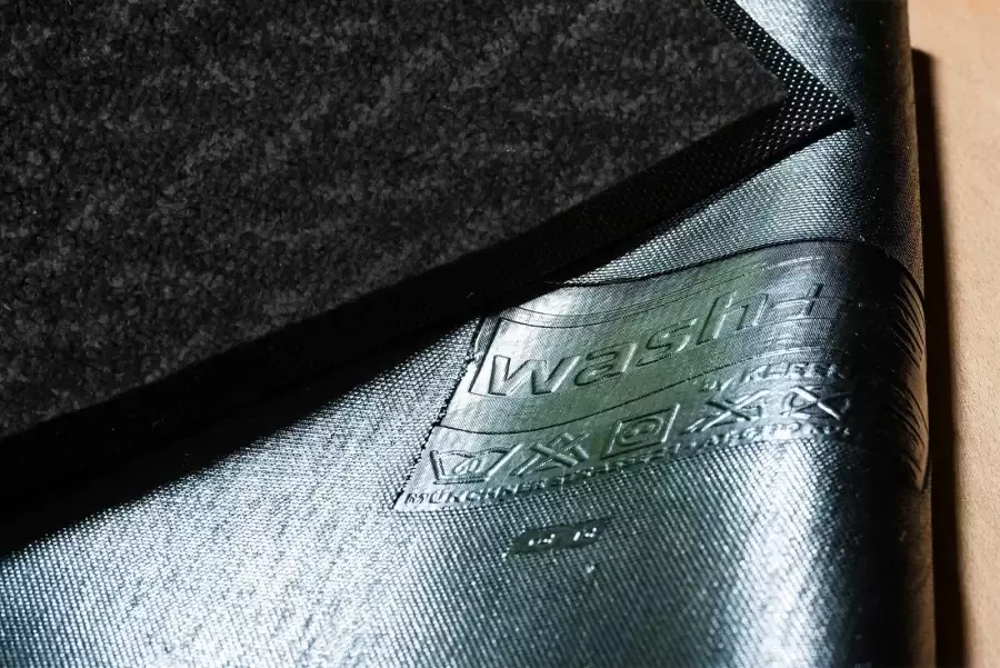 Wash+dry by Kleen-Tex Vloerkleed Duo Charcoal antislip geschikt voor binnen en buiten wasbaar - Foto 3
