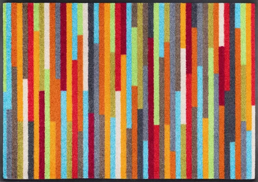 Wash+dry by Kleen-Tex Vloerkleed Mikado Stripes modern streepdessin antislip wasbaar