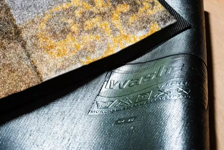 Wash+dry by Kleen-Tex Vloerkleed Tilea antislip geschikt voor binnen en buiten wasbaar - Foto 4