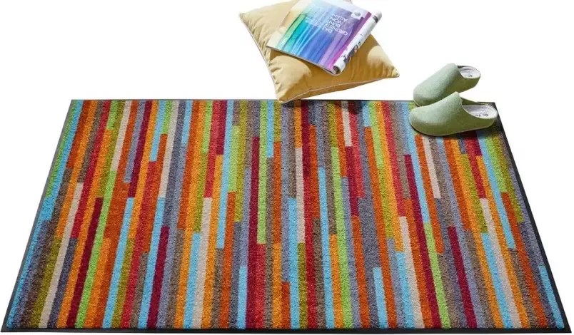 Wash+dry by Kleen-Tex Loper Mikado Stripes Inloopmatten modern streepdessin antislip wasbaar - Foto 3