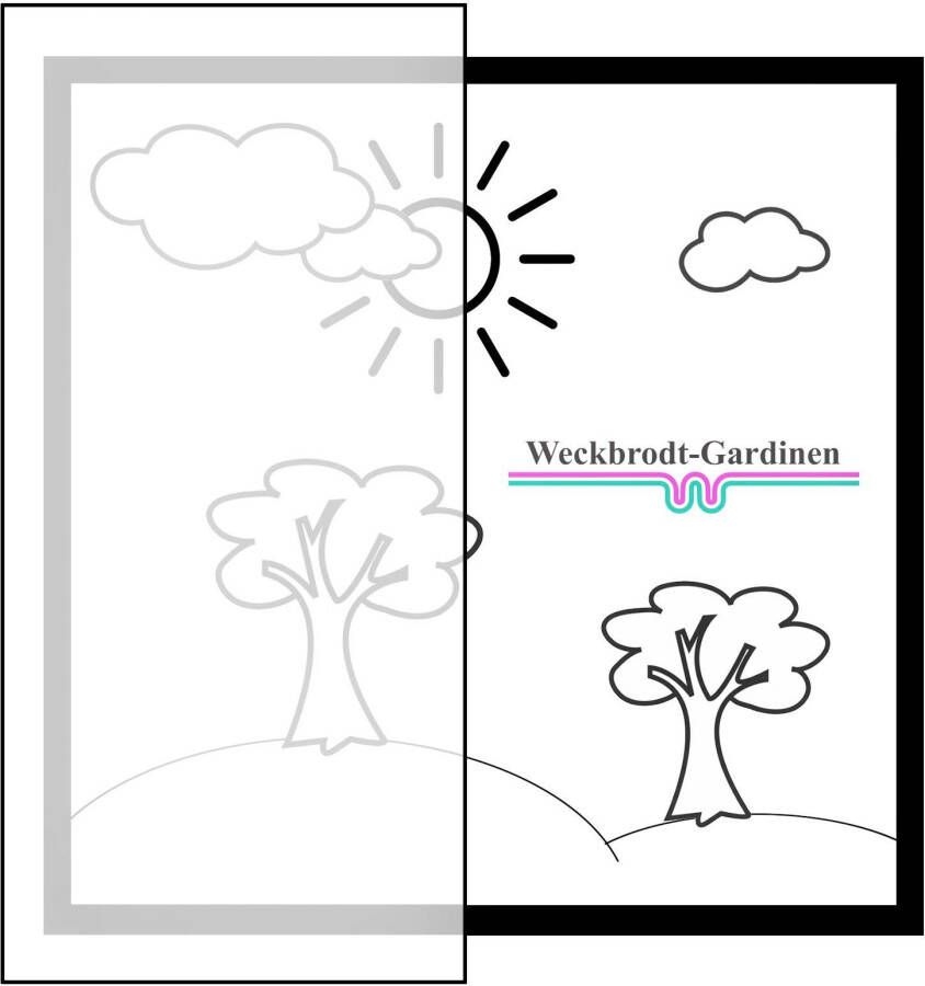 Weckbrodt Gordijn Maischa (1 stuk) - Foto 2