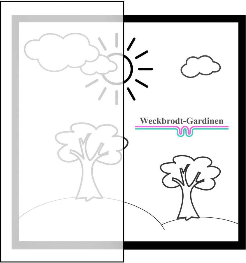 Weckbrodt Gordijn Weimar (1 stuk)