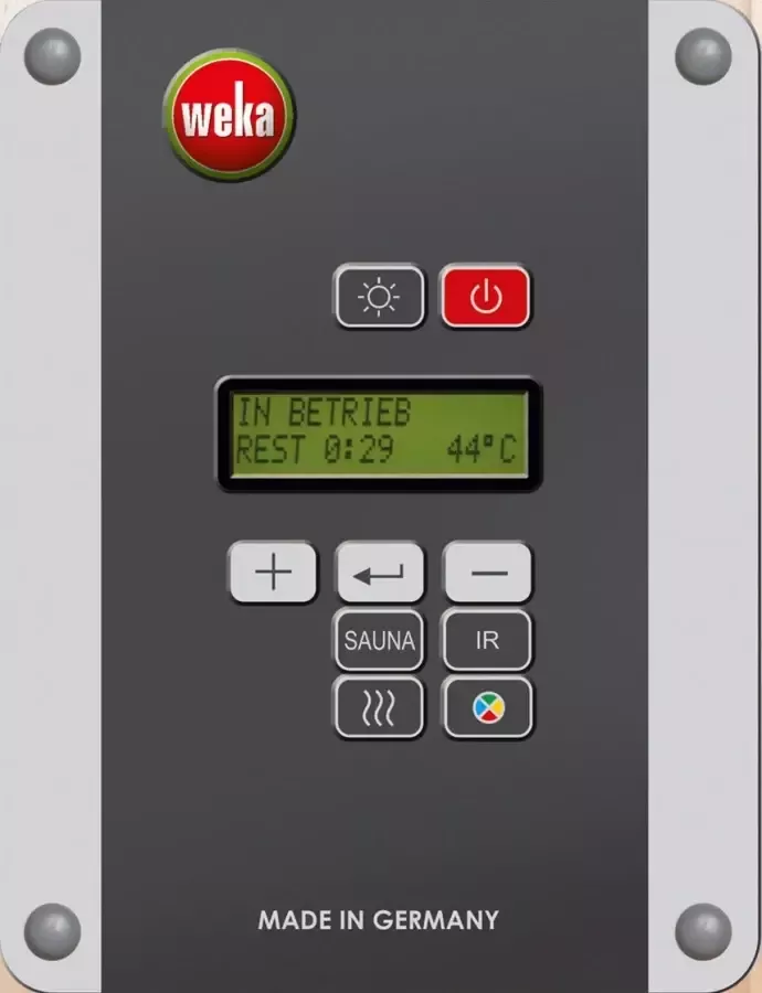 Weka Sauna Kemi Panorama 7 5 kw bio-kachel met externe bediening - Foto 3