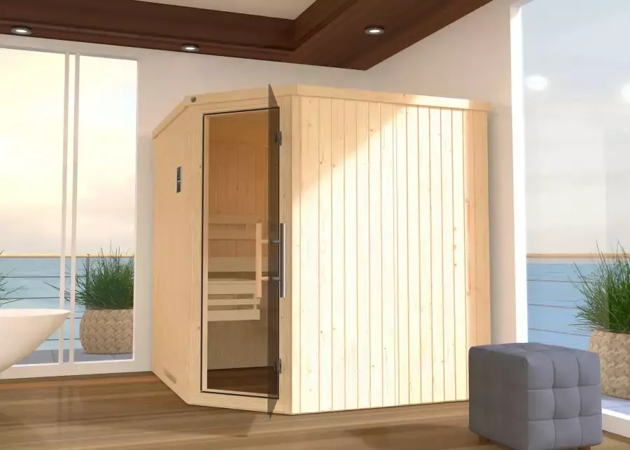 Weka Sauna Varberg 3 7 5 kw kachel met externe bediening - Foto 7