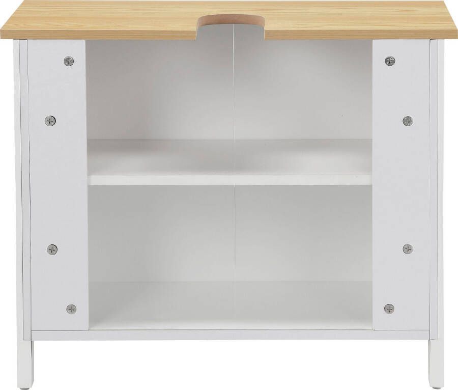 Welltime Badkamerserie Amrum Badschrank Hochschrank Komplettset (complete set 4-delig) - Foto 5