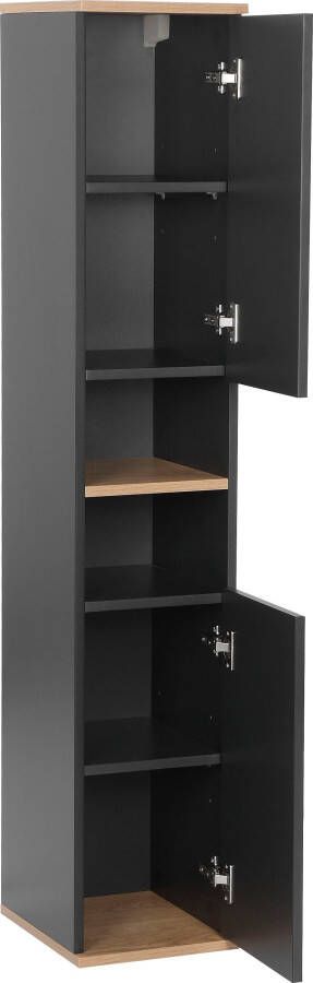 Welltime Hoge kast Haarlem Breedte 24 cm badkamermeubel kast - Foto 4