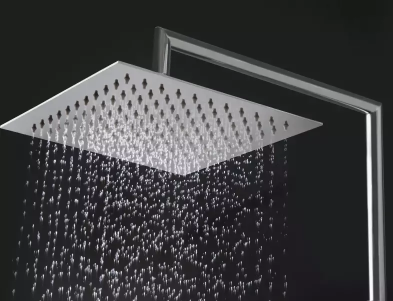 Welltime Douchestang-set Raindrop Hoofddoucheset douchesysteem douchekolom doucheset regendouche - Foto 7