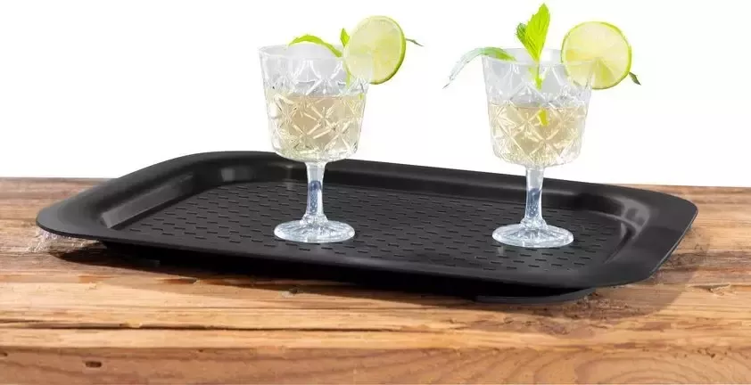 Wenko Dienblad Anti-slip XL Serveertablet met handgrepen en antislip oppervlak (1-delig)