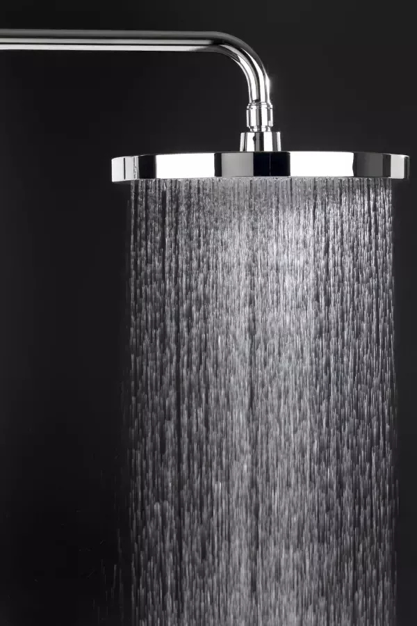 Wenko Douchekop Softwater Chroom zwart Ø 26 cm (1-delig) - Foto 7