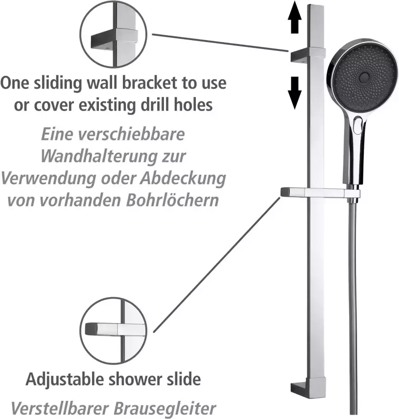 Wenko Douchestang-set Softwater - Foto 4