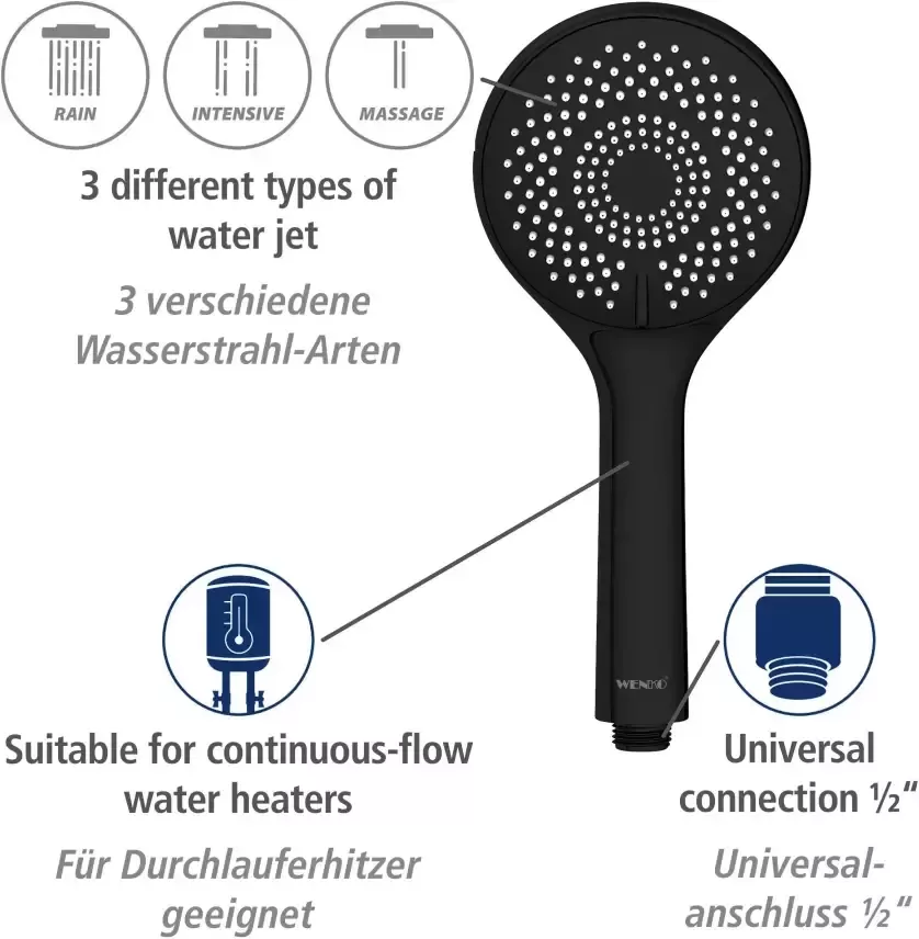 Wenko Douchestang-set Watersaving - Foto 3