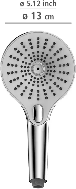 Wenko Handsproeier Ultimate Shower Chroom Wit Ø 13 cm (1-delig) - Foto 9