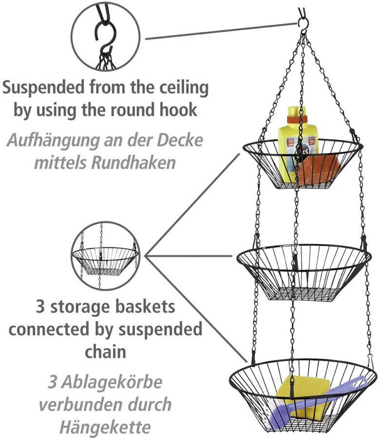 Wenko Hangende opberger TRIO - Foto 3
