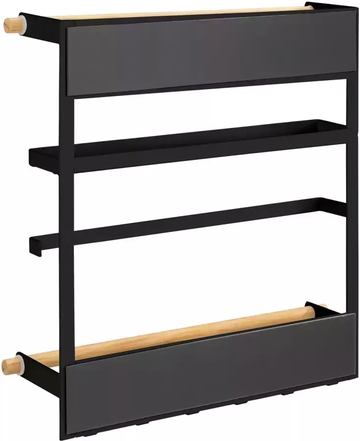 Wenko Keukenrek Model Magna magnetische rek met keukenrolhouder bevestiging zonder boren - Foto 9